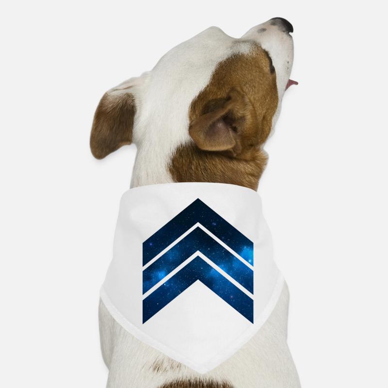 bleu Galaxy Bandana pour chien