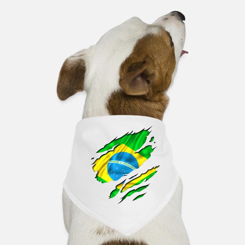 brasil brazil brésil Bandana pour chien