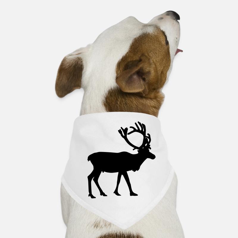 Rentier Hunde-Bandana