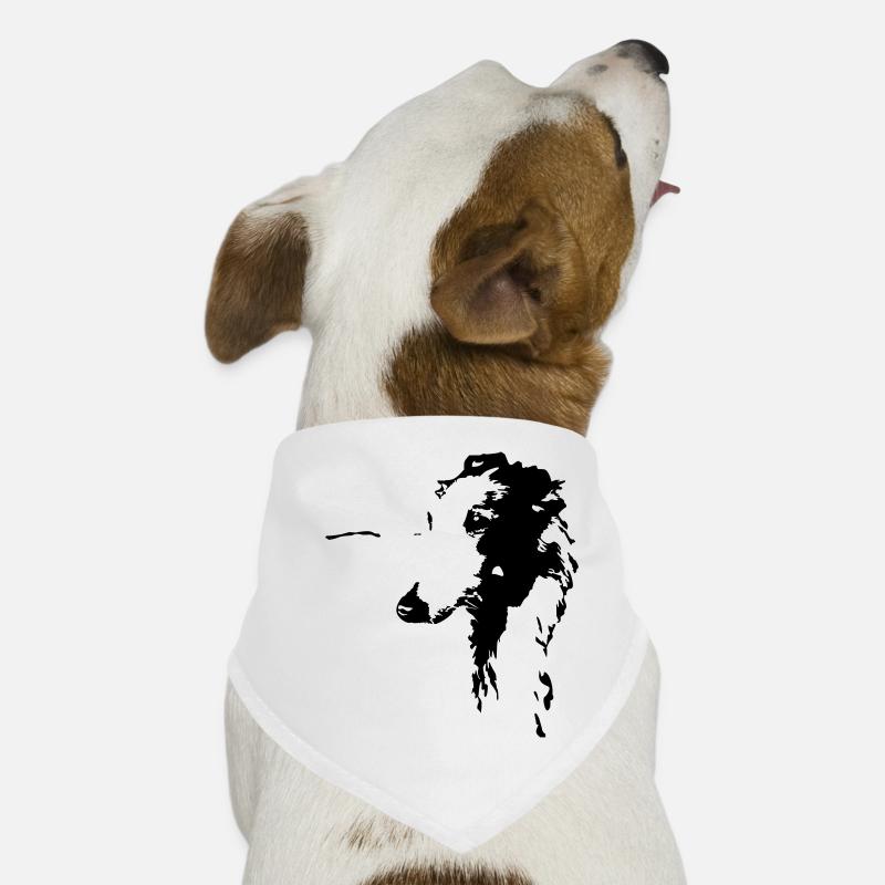 Barsoi Kopf Hunde-Bandana