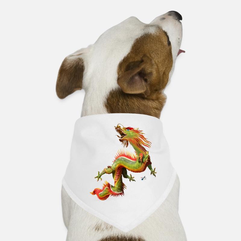 Chinesischer Drache Hunde-Bandana