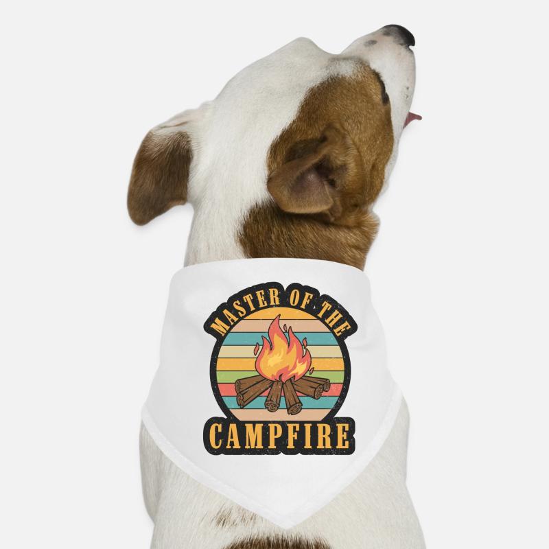 Maître du feu de camp Bandana pour chien