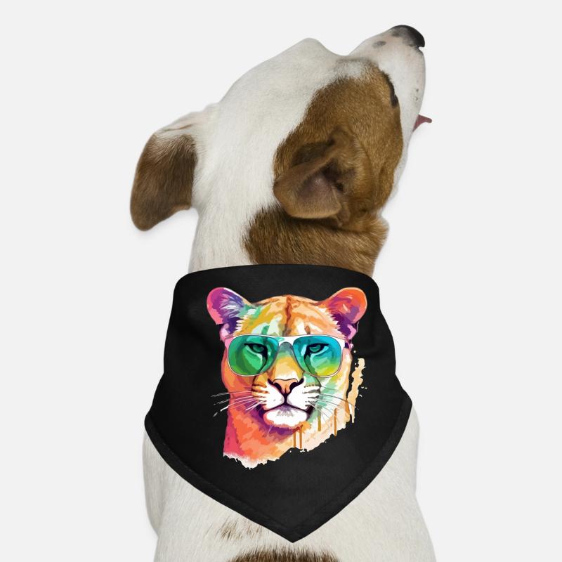 Pole le cougar Bandana pour chien
