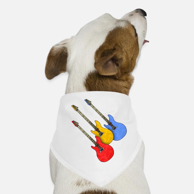 Gitarren Hunde-Bandana