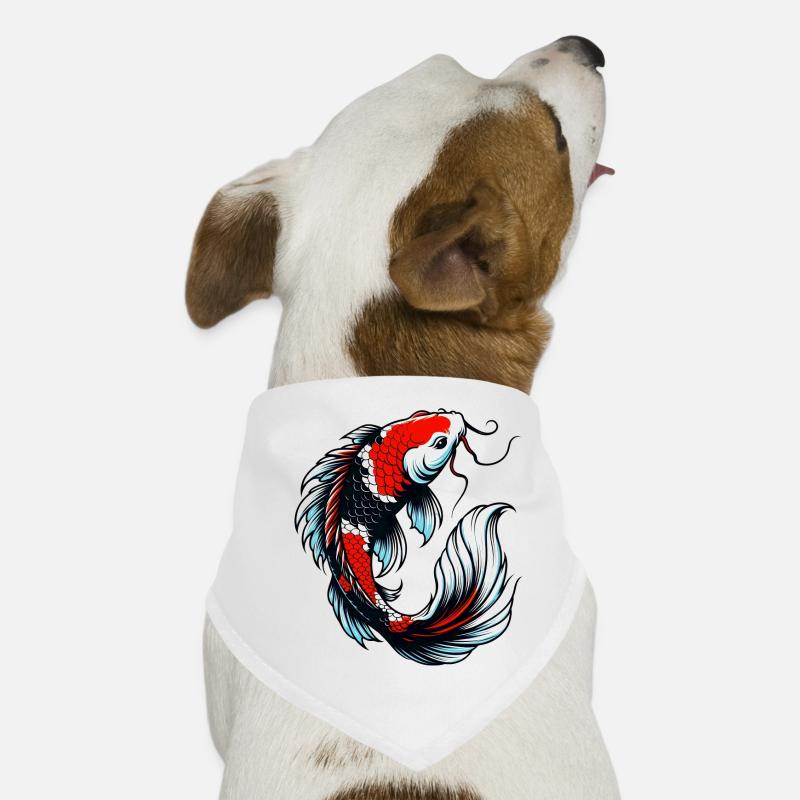 Koi-Karpfen Hunde-Bandana