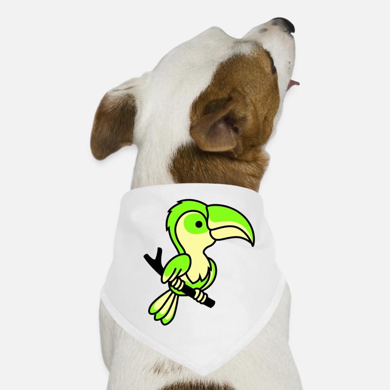 perroquet Bandana pour chien