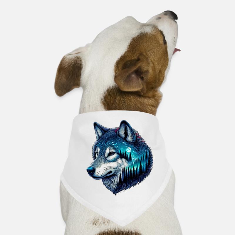 Wolf Dog Bandana