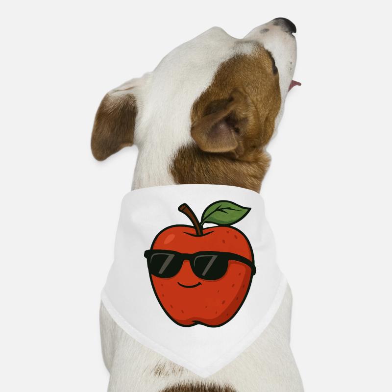 Bande dessinée Apple Bandana pour chien