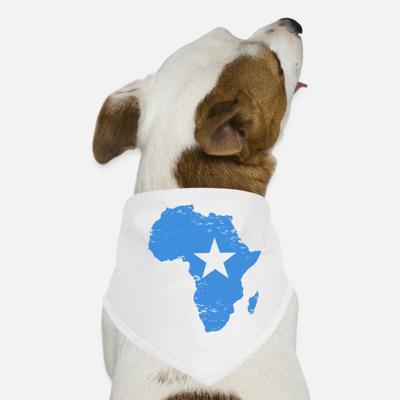 Drapeau somalien Afrique utilisé Bandana pour chien