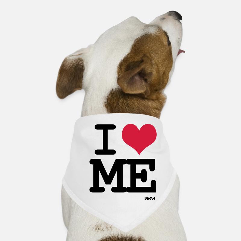 i love me by wam Hunde-Bandana