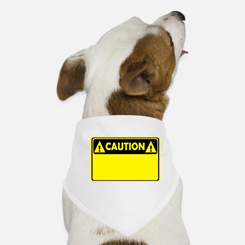 CAUTION Hunde-Bandana