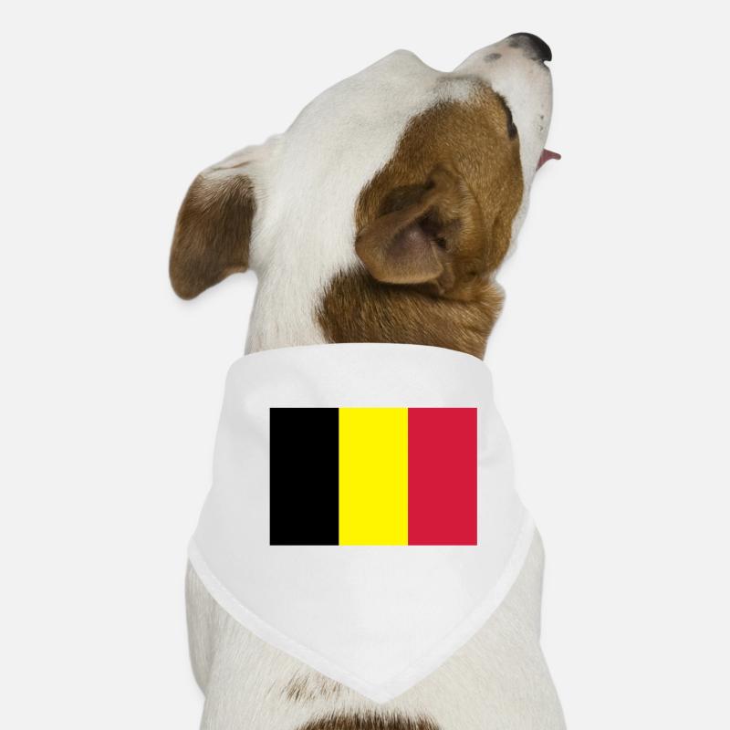drapeau_belgique Bandana pour chien