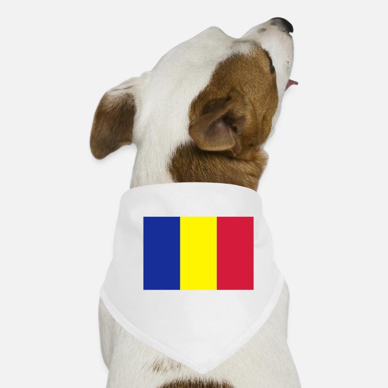 drapeau_roumanie Bandana pour chien