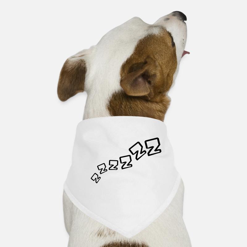 zzz sleep tired exhausted snore evening nac Dog Bandana