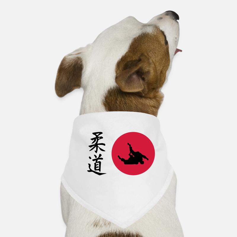 Judo - Hunde-Bandana - Weiß