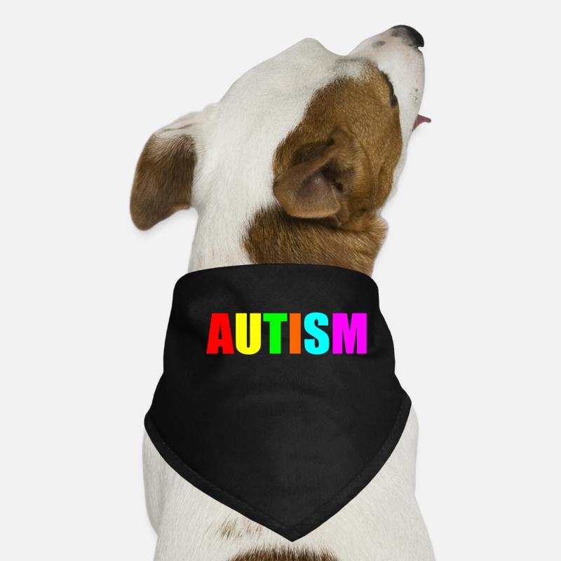citation autisme Bandana pour chien