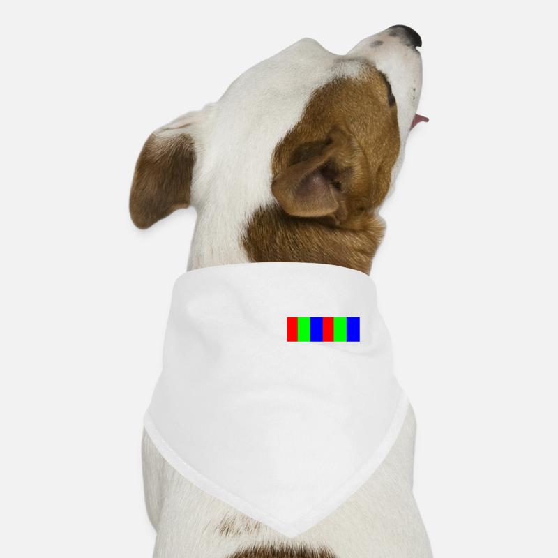 Couleurs RVB Bandana pour chien
