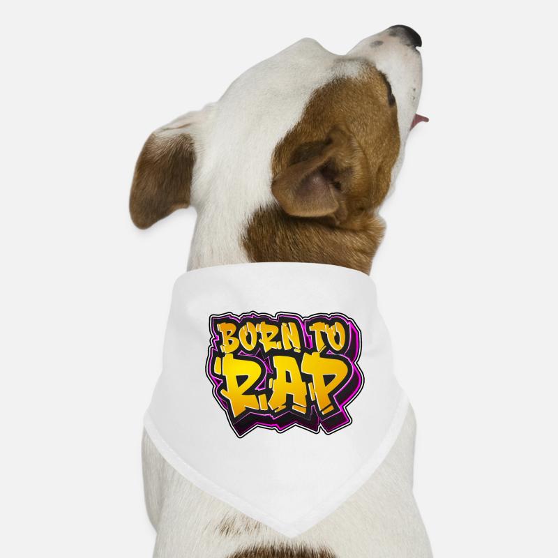 Born to rap Dog Bandana
