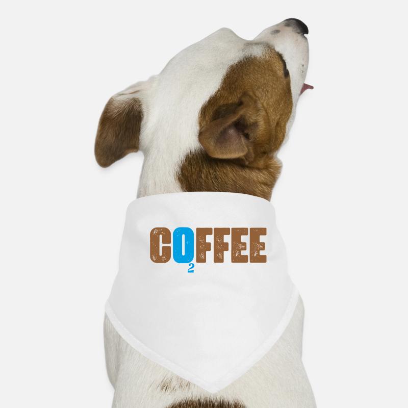 i like coffee with my oxygen, Bandana pour chien