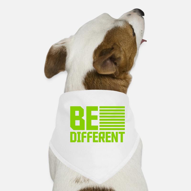 Be different Logo Design Hunde-Bandana