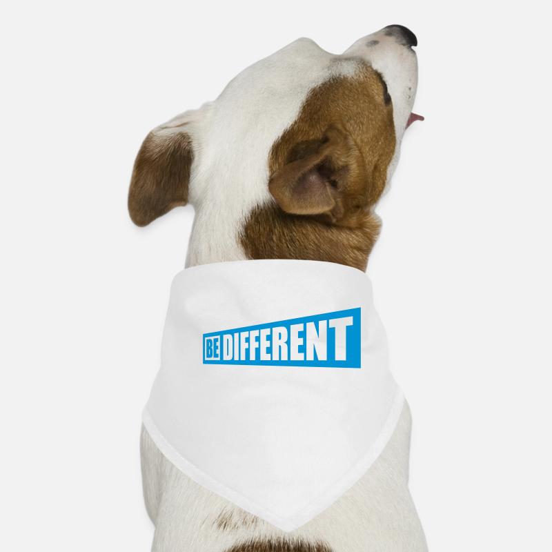 Be different Logo Design Hunde-Bandana