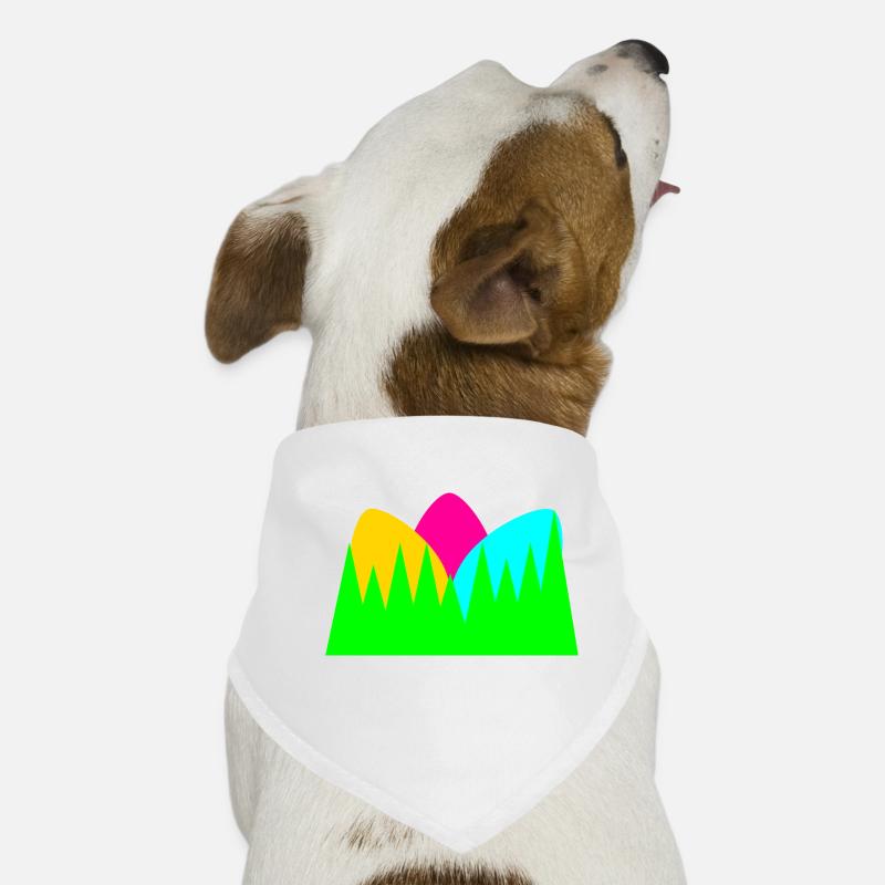 Colourful Easter eggs Dog Bandana