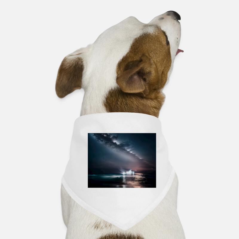 Expédier la nuit Bandana pour chien