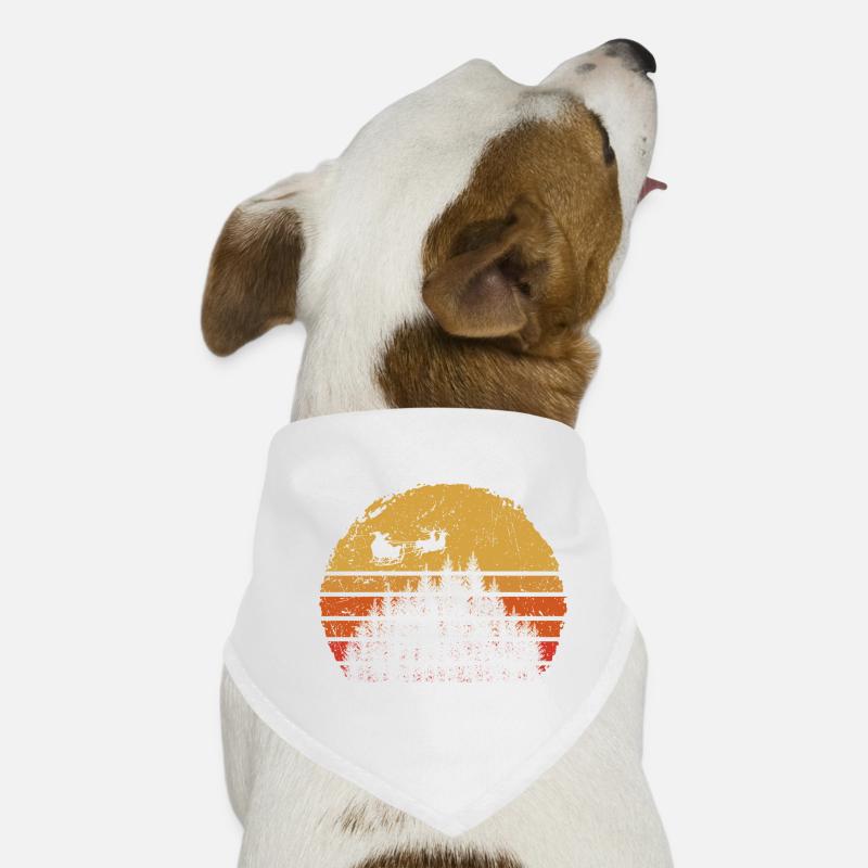 Desert Sunset Camel Silhouette Dog Bandana
