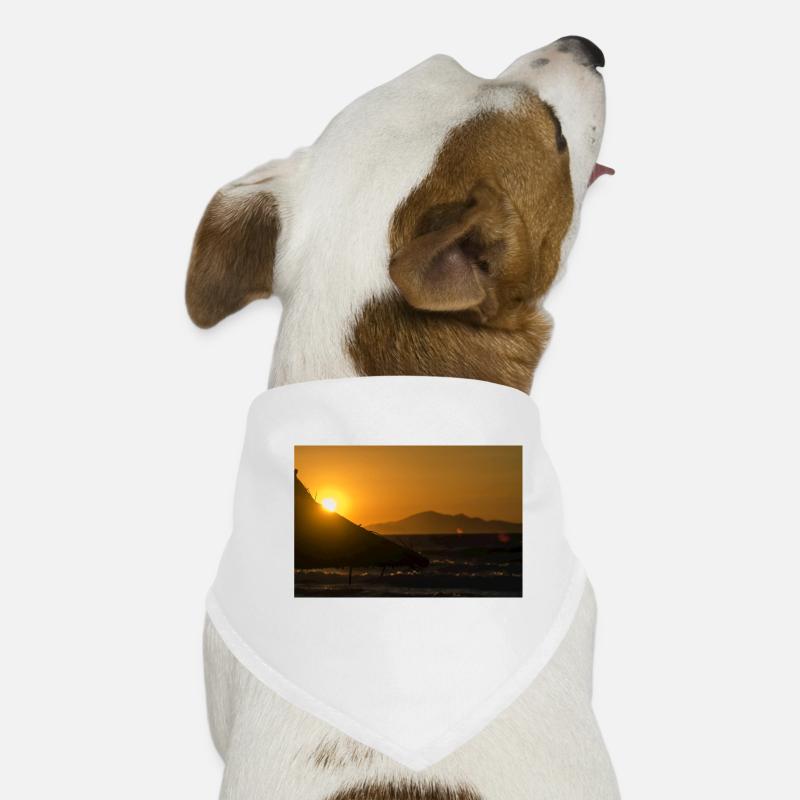Coucher de soleil Bandana pour chien