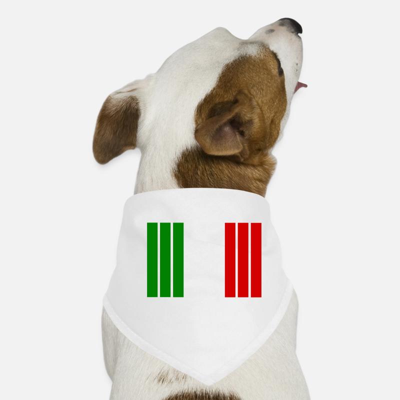 Strisce Italia Bandana per cani