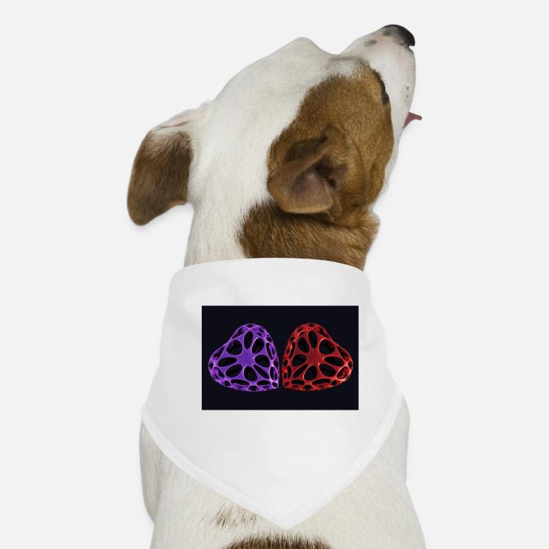 DUO COEUR Bandana pour chien
