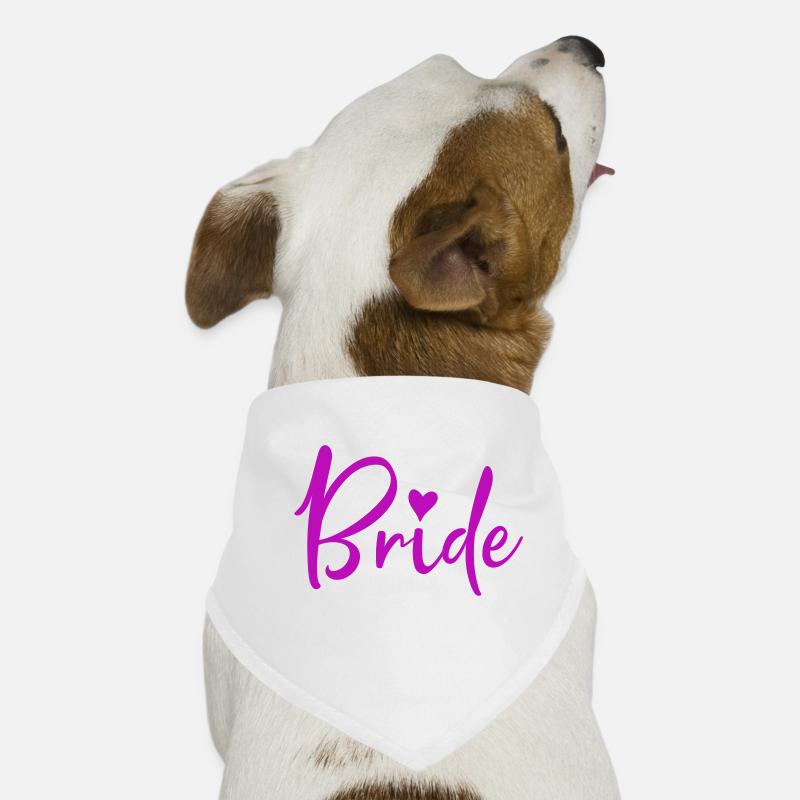 bride Dog Bandana