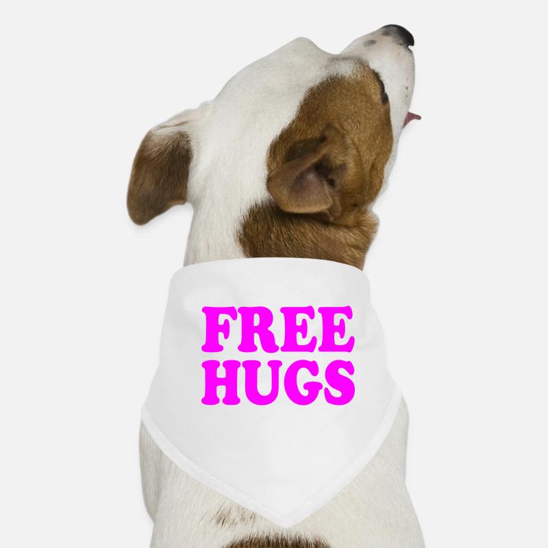 Free hugs Bandana pour chien