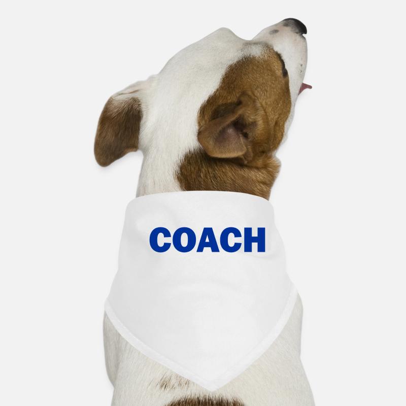 Coach - Hunde-Bandana - Weiß