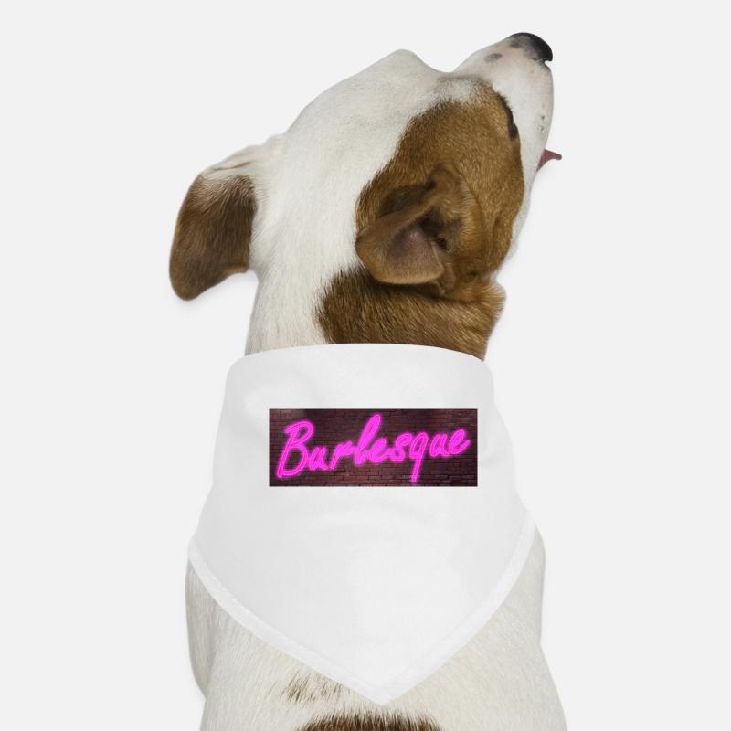 Néons au néon Burlesque Bandana pour chien
