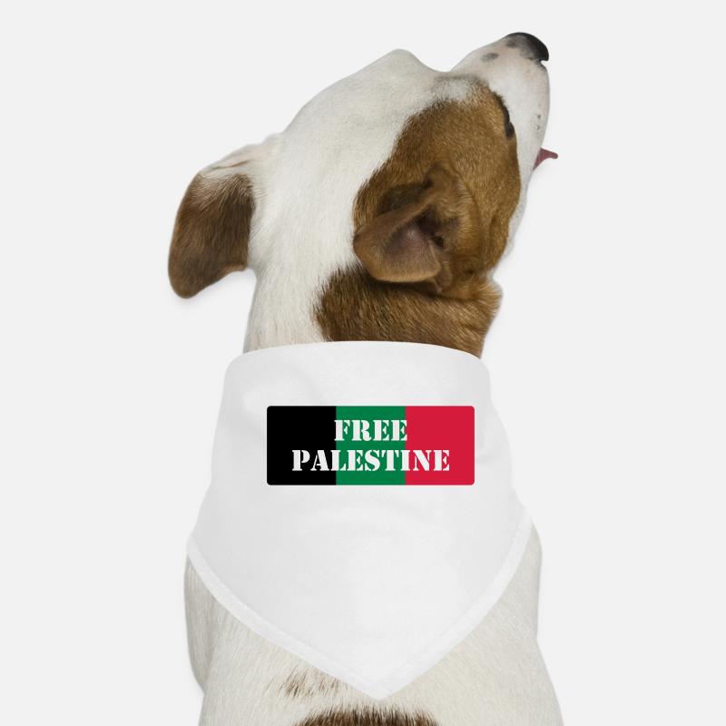 Free Palestine Dog Bandana