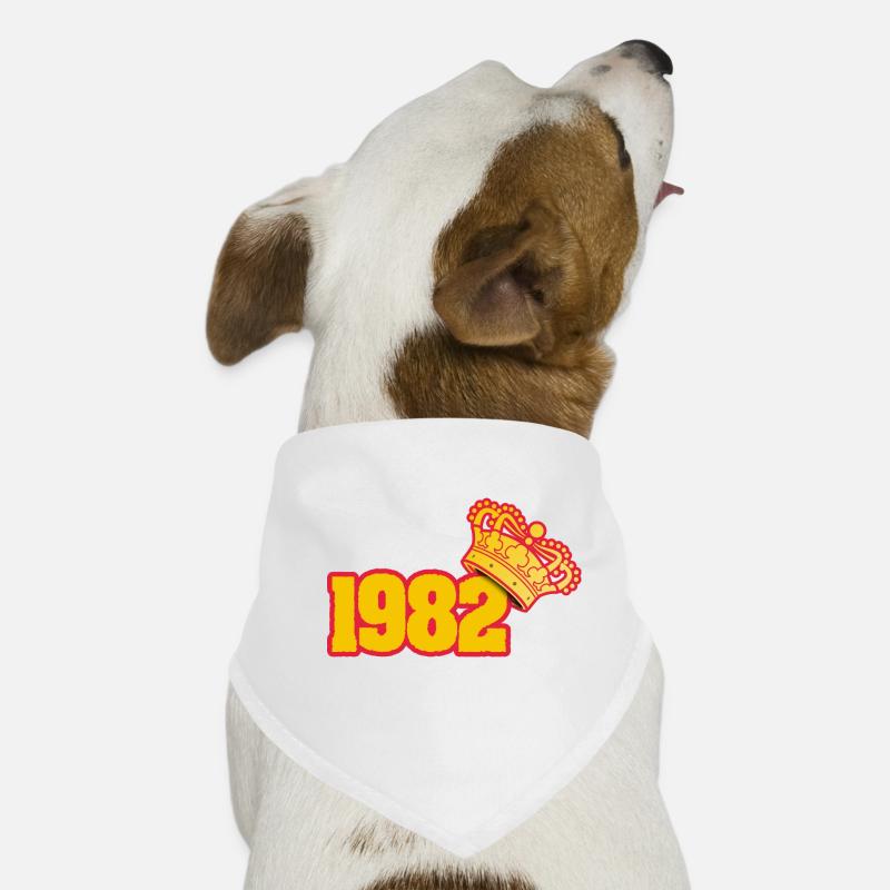 Born in 1982 Dog Bandana