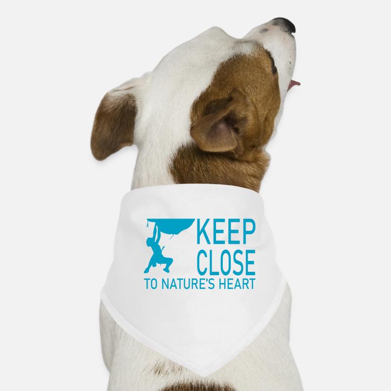Bouldern Klettern Climbing Hunde-Bandana