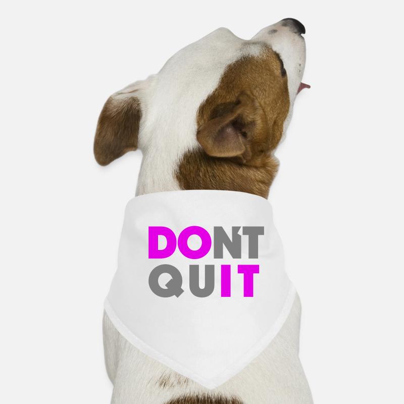 Do it Don`t Quit Hunde-Bandana