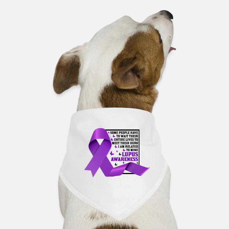 Lupus Awareness Month Dog Bandana