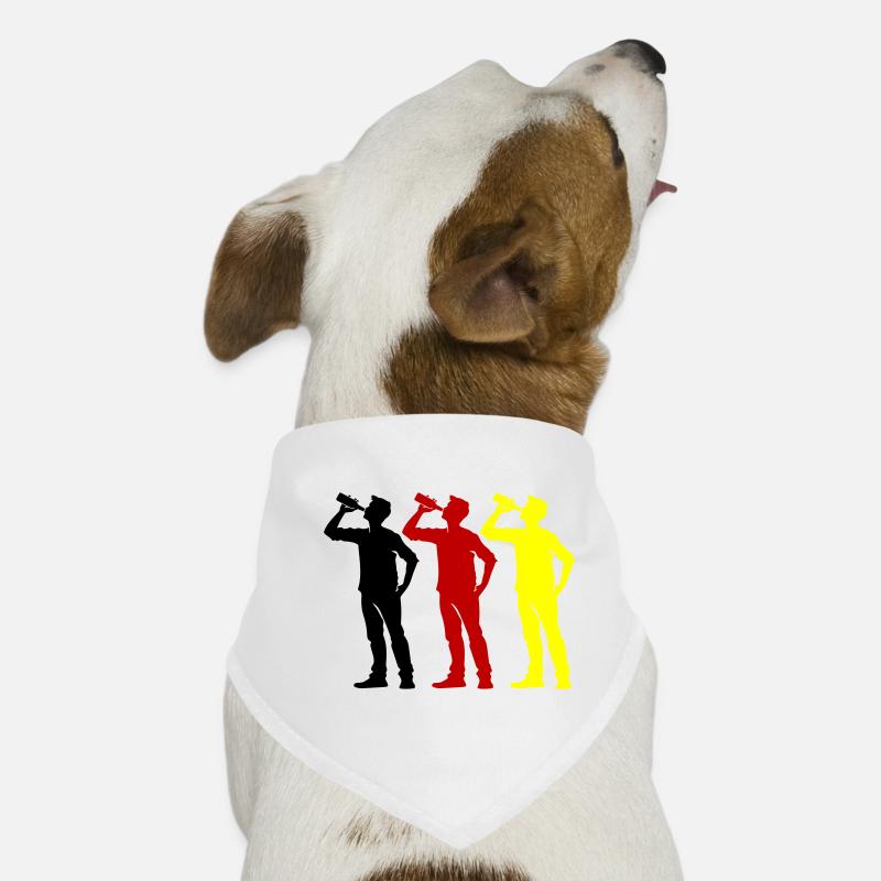 Trinker Team Flasche Deutschland Hunde-Bandana