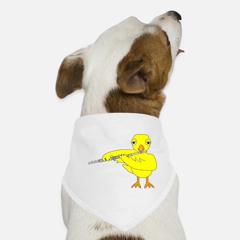 Flute Chick Dog Bandana