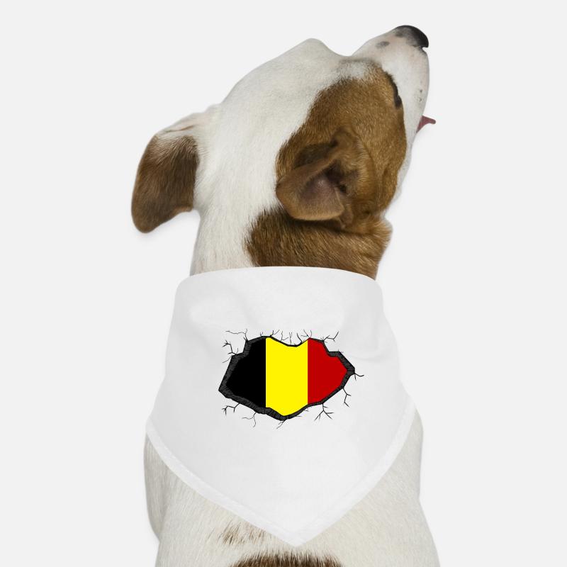 Belgium Flag Dog Bandana