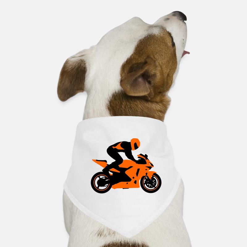 Cascadeur à moto Bandana pour chien
