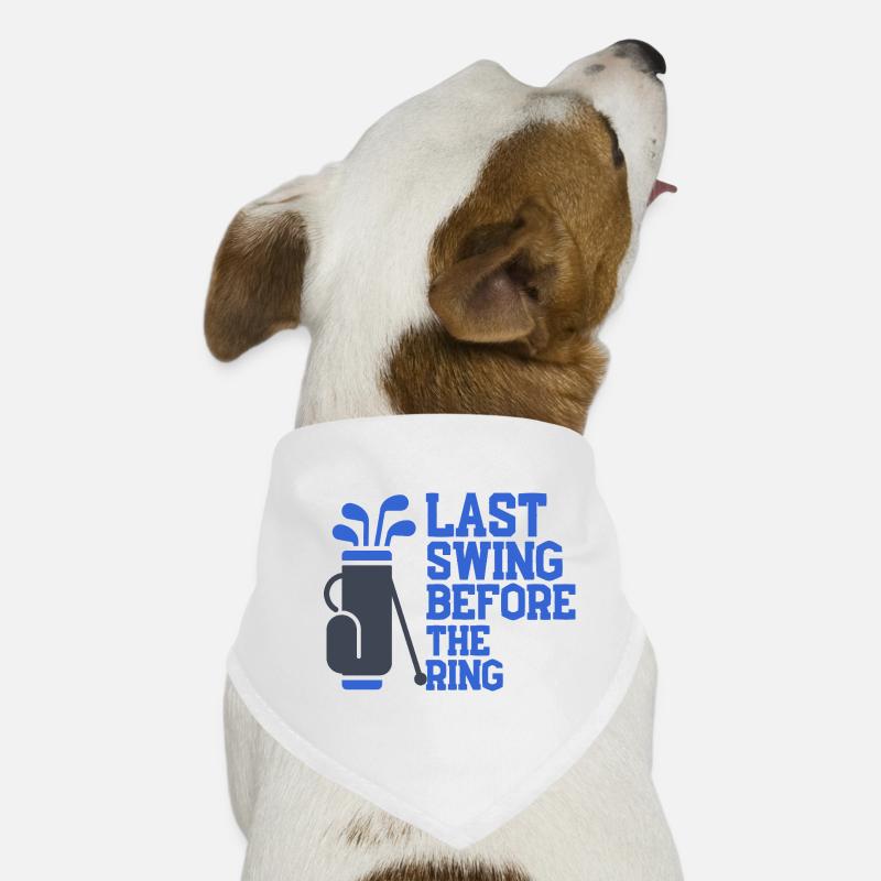 Dernier coup avant le ring Bandana pour chien
