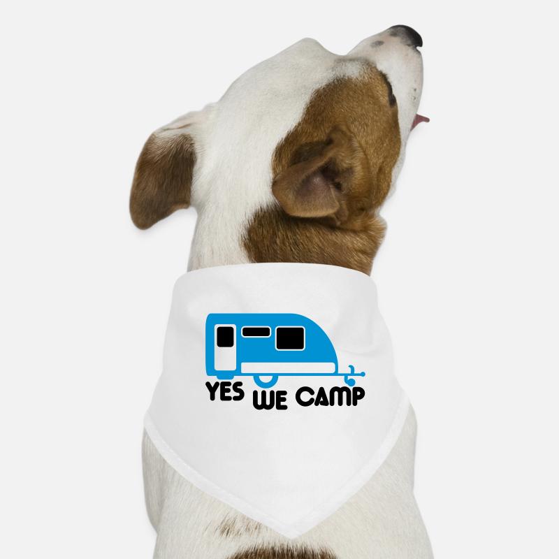 camp , camper, camping , caravan , trekking, rando Dog Bandana