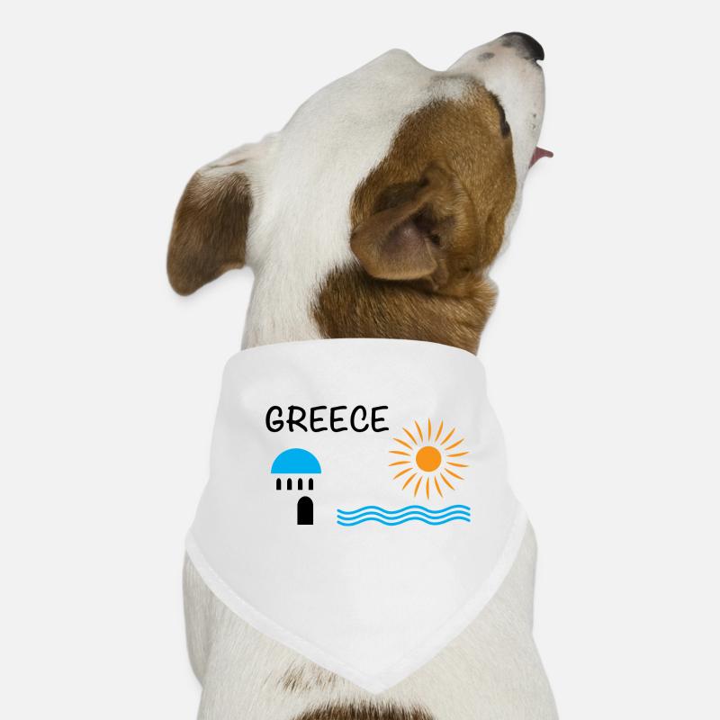 Griechenland Hunde-Bandana