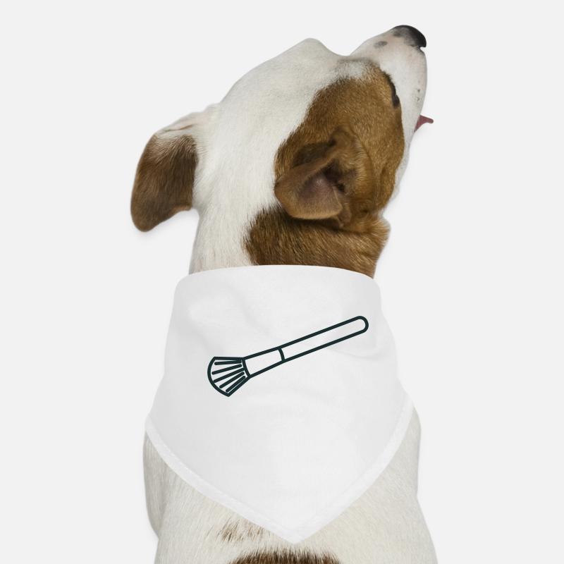 Make-up-Pinsel Hunde-Bandana