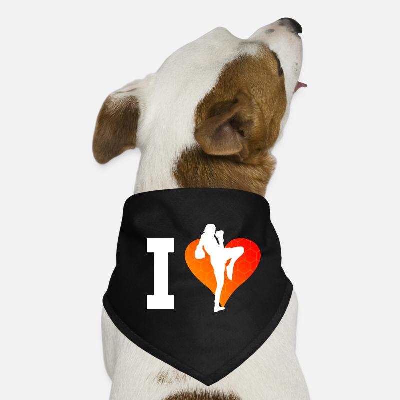 Thai Boxing Women Muay Thai Men Thai Boxer Dog Bandana