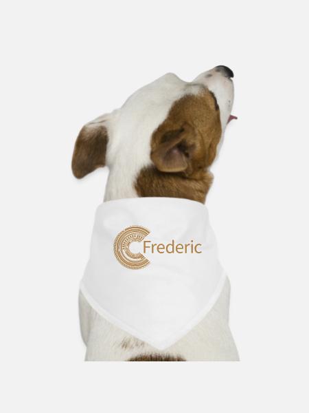 Pour Frédéric - Bandana pour chien - blanc